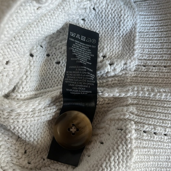 Needle & thread Knitted White Cardigan Oversized Size M - Picture 10 of 11